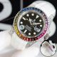 New Rolex Submariner Rainbow Bezel Black Dial Asia 2824 Replica Watches 40mm (8)_th.jpg